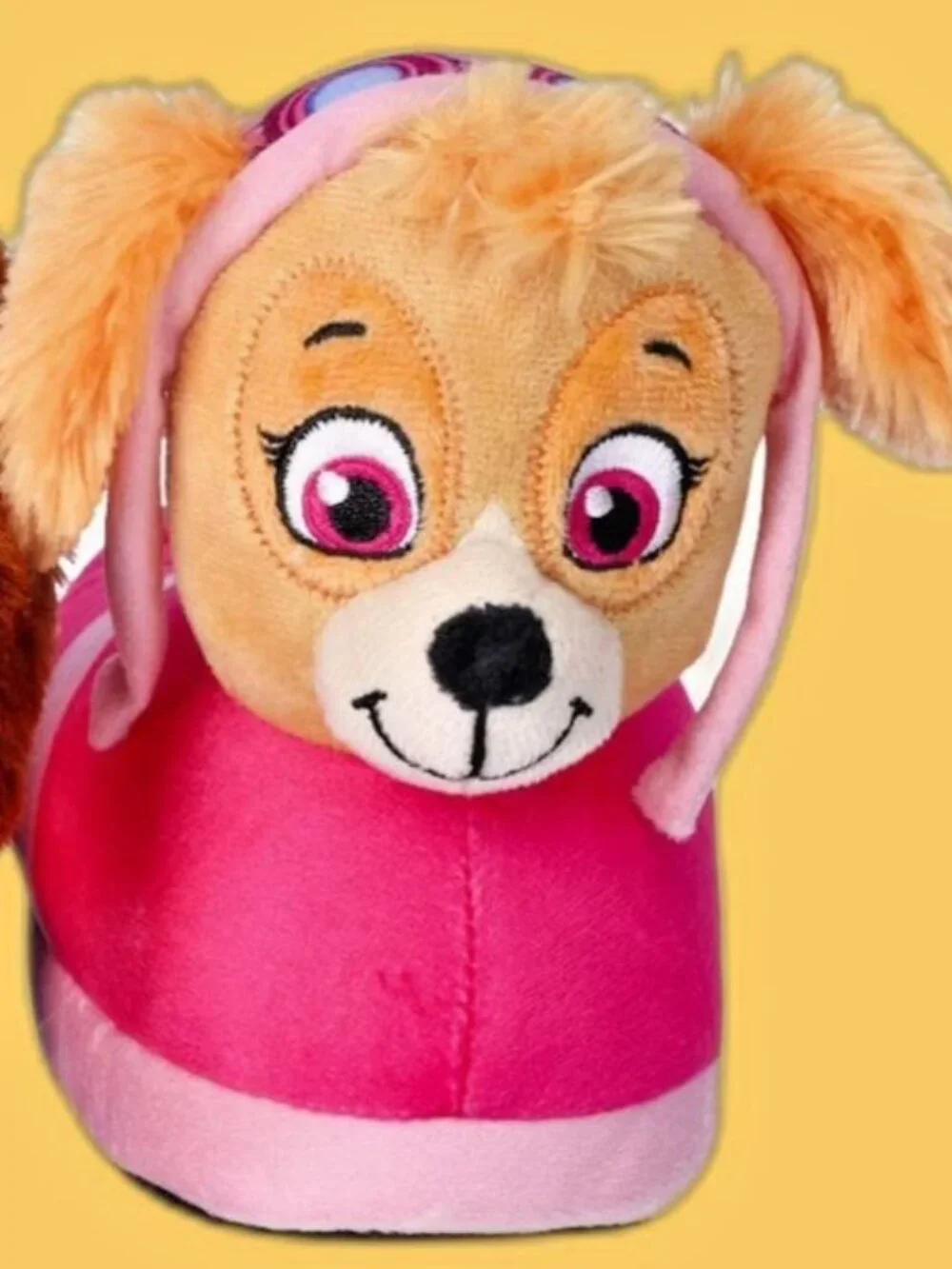 3D Paw Patrol Pups TODDLER GIRLS LIBERTY SKYE Slippers SIZE 9-10 NEW